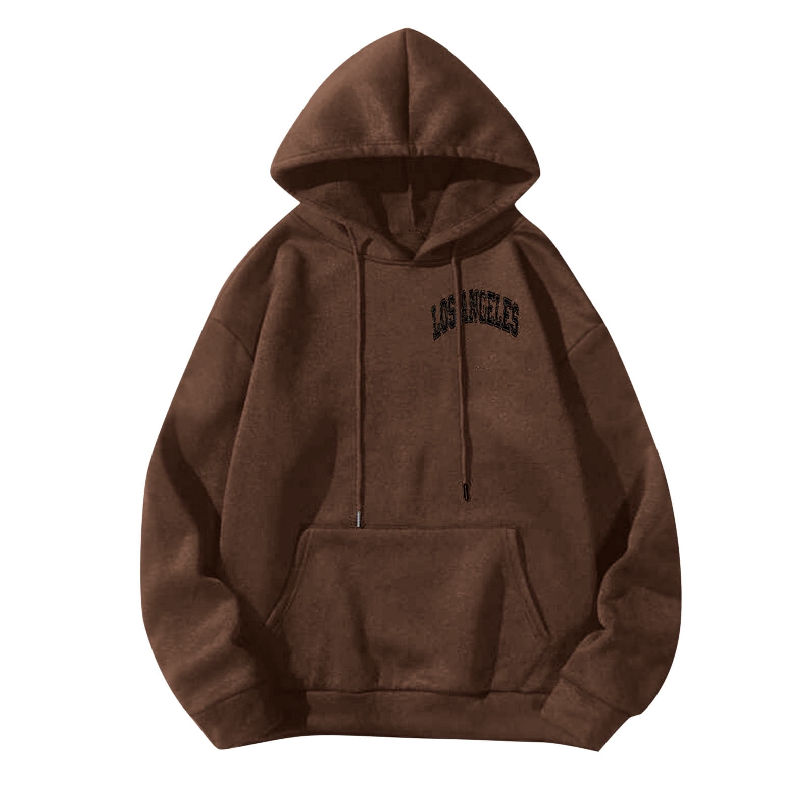 Caqnni Fleece Hoodies for Men per Lightweight Spring Long Sleeve Active