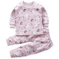 thumbnail image 1 of Caqnni Baby Boy Clothes Baby Boy 2PCS Outfits Long Sleeve Round Neckline Tops Pants Set Baby Boy Fall Winter Clothes 2PC Long Sleeve Pajamas Set For 1t 2t 3t 4t 5t ï¼7-8 Years, 1 of 6