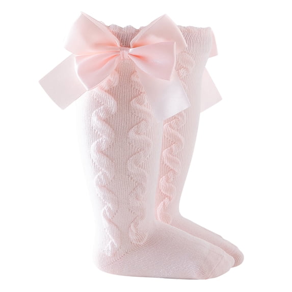 Caqnni Baby Girl Socks Eyelet Triple Lace Ruffle Socks Turn Socks Ankle Dress Sock for Toddler Dress Socks for 0-5 years Grils Gift,3-5 Years