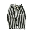 thumbnail image 1 of Caqnni Little Boys Cargo Shorts Drawstring Loose Fit Shorts for Little Boys with Pockets Toddler Sweatpants Pajamas Pants Fall Winter Pants Teen Boys Pants Boys 4-5 Years, 1 of 6