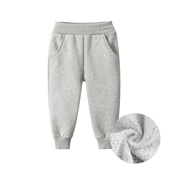 Caqnni Little Boys Elastic Waist Casual Cargo Pants Multi Pocket Stretct Cargo Jogger Work Pants for Little Boys for Boy 0-16 Years Fall Winter Pants School Kids Pants Boys 18-24 Months