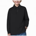 thumbnail image 1 of Caqnni Little Girls Boys Tunic Tops Long Sleeve Tops Tunic Casual Loose T-Shirt Casual Pullover Sweatshirt Fall Winter Sweatshirts Long sleeved T-shirt for 7-8 Years, 1 of 5