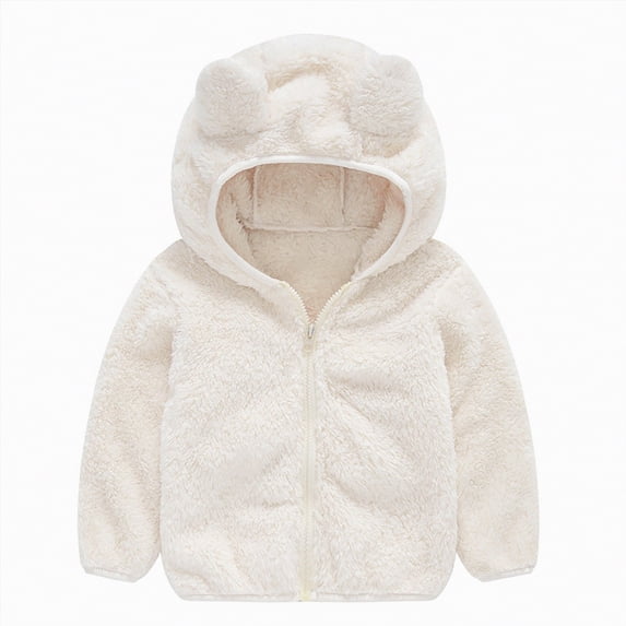 Caqnni Little Kids Hoodie Sweatshirt for Boys Little Girls Hooded Kangaroo Pocket Pullover Hoodies Jacket Coats Long Sleeve Coat for 4-5 Years