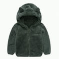 thumbnail image 1 of Caqnni Little Kids Hoodie Sweatshirt for Boys Little Girls Hooded Kangaroo Pocket Pullover Hoodies Jacket Coats Long Sleeve Coat for 4-5 Years, 1 of 4