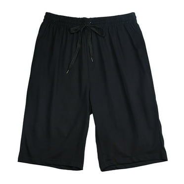 Caqnni Men's Athletic Gym Shorts - Quick Dry Black Casual Basketball Shorts with Pockets for Running Workout Activewear Running Casual Summer Beach Short (XXL,Black)