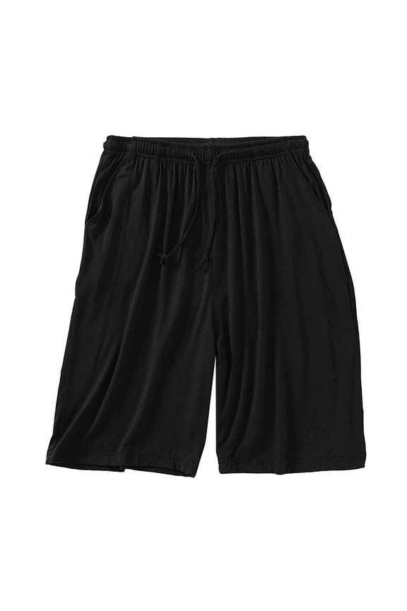 Men's Athletic Shorts with Pockets and Elastic Waistband Quick Dry Workout Shorts for Quick Dry Running Short Leisure Sports Gym Basketball Casual Shorts (5XL,Black)