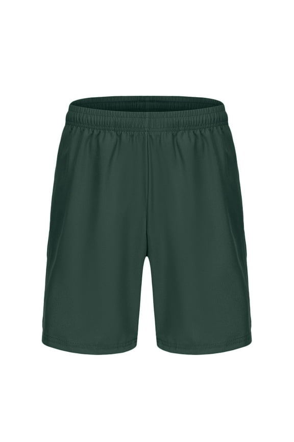 Men's Pockets Casual Shorts Athletic Joggers Casual Trousers Shorts Elastic Waist Yoga Summer Trousers Athletic Gym Mens Shorts (A01-AG,S)