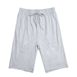 Hanes Sweat Shorts Men's Garment Dyed Midweight Elastic
