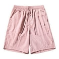 thumbnail image 1 of Caqnni Men's Four-Way Stretch Workout Shorts Soft Durable Casual Shorts with Pockets Gym Running Hiking(Pink,XL), 1 of 6