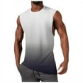 thumbnail image 1 of Caqnni Men's Regular-Fit Tank Top (White,L), 1 of 4