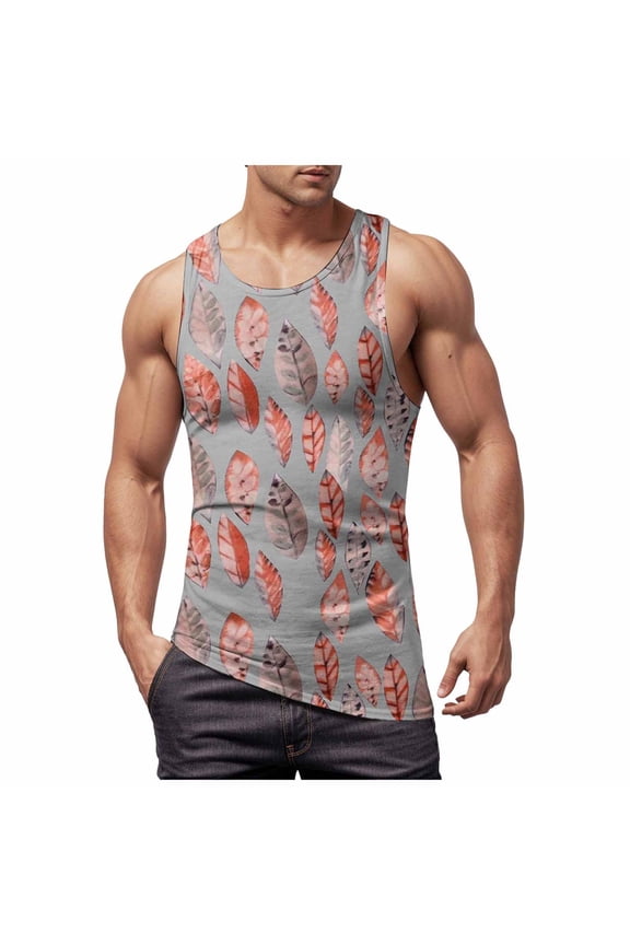 Men's Sleeveless Tank Tops Quick Dry Workout Running Gym Muscle Undershirts for Running Athletic Gym Sports Training L,Rose Gold