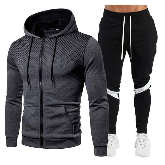 Caqnni Men's Tracksuit Zipper Polo Shirts Short Sleeve Moisture Wicking Outdoor Golf Shirt Collared Athletic Tennis Polo (Gray,XXL)