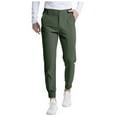 thumbnail image 1 of Caqnni Men's Workwear Relaxed Fit Pant with Multi Pockets, (Green,XXL), 1 of 8