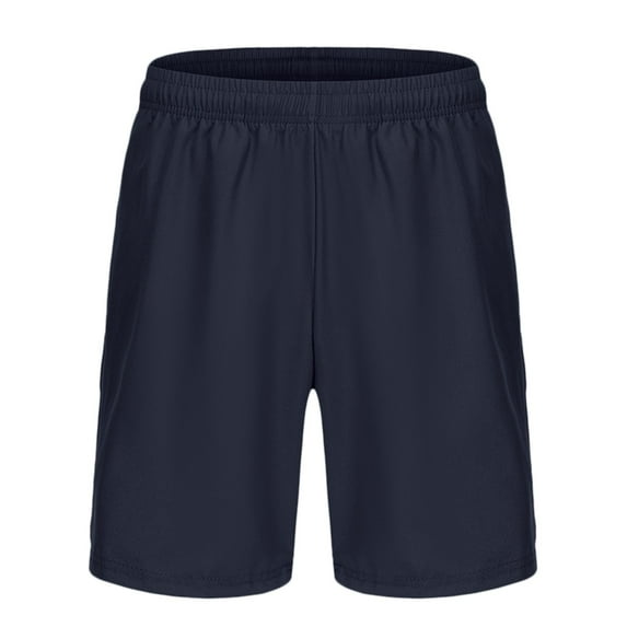 Caqnni Men's Casual Shorts Relaxed Fit Stretch with Pockets Outdoor Track Jogging Shorts Casual Shorts Summer Beach Jogging Leisure Jogging Shorts (Navy,XXL)