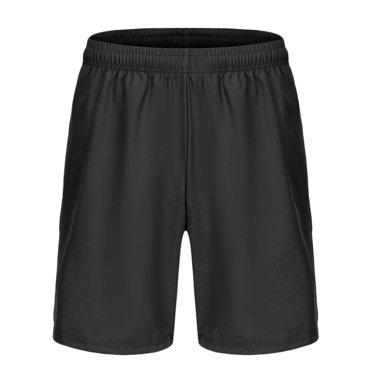 Caqnni Men's Casual Shorts Relaxed Fit Stretch with Pockets Outdoor Track Jogging Shorts Casual Shorts Summer Beach Jogging Leisure Gym Jogging Shorts (Black,S)