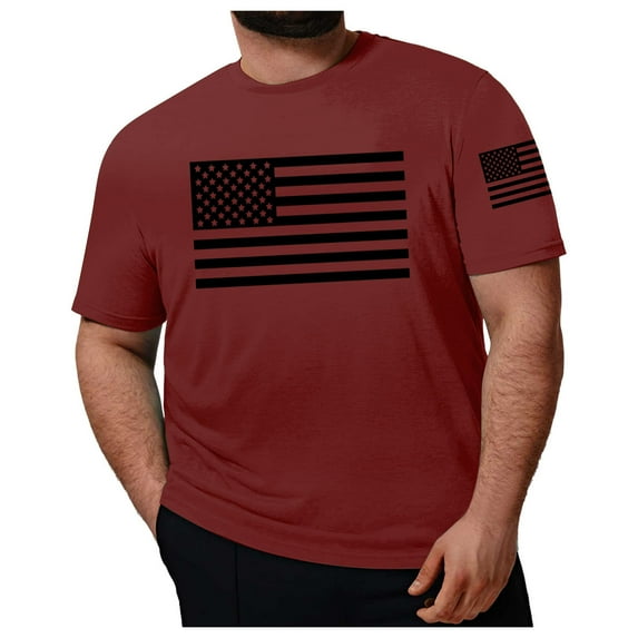 Caqnni Mens Fashion Casual Printing Muscle Exercise Fitness Short Sleeve T-Shirt Mens Printed Dress Shirt(,6XL)