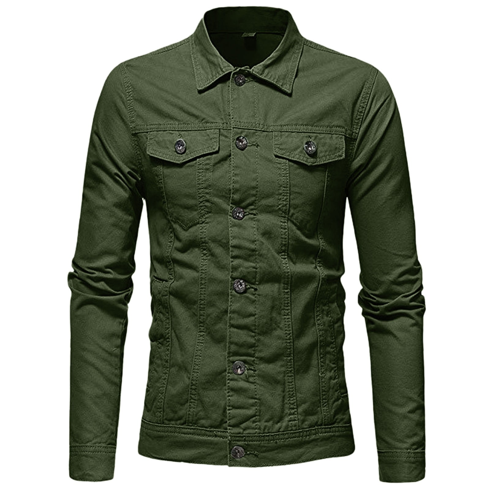 Chaps Men's & Big Men's Classic Flannel Lined Denim Shirt Chaps Men's & Big Men's Classic Flannel Lined Denim Shirt