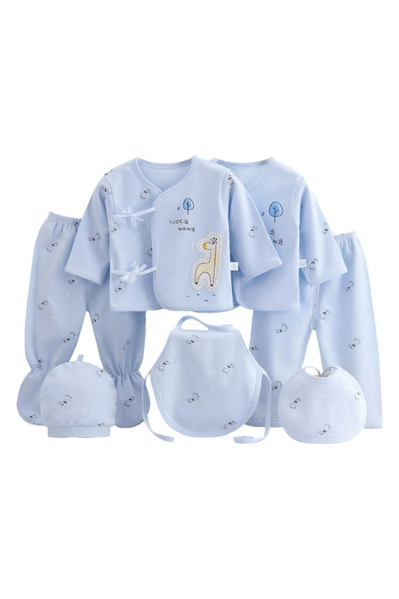 Newborn Preemie Newborn Baby Newborn Baby Boy Girl Clothes Set +Bib+Sock Set Tops+Hat+Pants Girl Boy Newborn 5Pcs Outfits Boy Shose+Romper Take Me Home Set Layette Set Long Sleeve Bodysuits