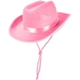 thumbnail image 1 of Caqnni Summer Sun Protection Wide Brim Hat Childrens Brown Trimmed Cowboy Hat Western Cowboy Hat Brown Cowboy Hat, 1 of 7