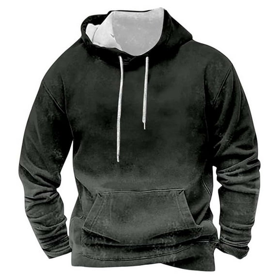Caqnni Tie Dye Hoodie for Men Graphic,Mens Cool Hoodie Pullover Sweatshirts Hooded Long Sleeve Shirts with Drawstring Pockets 2024,3D Hoodies Men (XXL,Dark Gray)