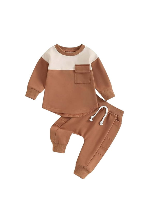 Toddler Baby Boy Clothes Mamas Boy Fall Winter Outfits Long Sleeve Sweatshirt Top + Jogger Pants Cute Outfit for 0 6 12 18 24 M 1t 2t 3t 4t 5t Pajamas & Dailywear Set,3-4 Years