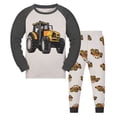 thumbnail image 1 of Caqnni Toddler Baby Boy Fall Winter Contrast Color Sweatshirt Outfit Clothes Long Sleeve Pullover Tops Joggers Pants Set for 0 6 12 18 24 M 1t 2t 3t 4t 5t 6t Pajamas & Dailywear Set，8-9 Years, 1 of 4