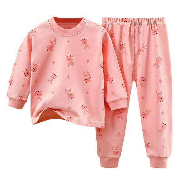 Caqnni Toddler Baby Girl Clothes 6 12 18 Months 2T 3T 4T Long Sleeve Pullover Sweatshirt Pants Fall Winter Outfit Loungewear (4-5 Years)