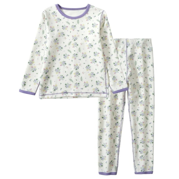 Caqnni Toddler Baby Girl Outfit Fall Winter Girl Clothes Long Sleeve Cute Fall Winter Outfitss Pants Outfits for 12 18 24 M 1t 2t 3t 4t 5t 6t Pajamas & Dailywear Set(5-6 Years,Purple)