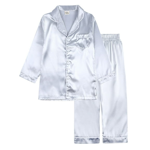 Caqnni Toddler Baby Girls Fall Outfit Set Long Sleeve Sweatshirt Tops and Casual Stretch Pants Set Pajamas & Dailywear Set Fall Winter Outfit,Silver,8-9 Years
