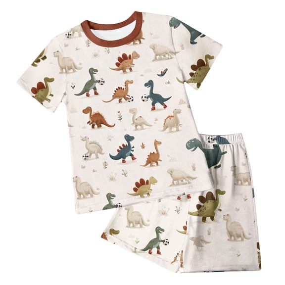 Caqnni Toddler Boys Christmas Outfits Contrast Color Long Sleeve Pullover Sweatshirts Baby Boy Pants Set Fall Winter Outfits Children's Gift,5-6 Years