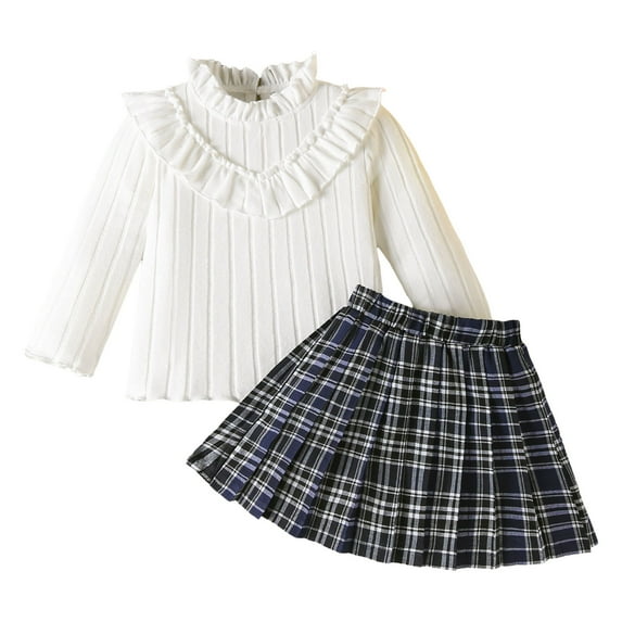 Caqnni Toddler Girls Fall Patchwork Outfits Kids Girls Long Sleeve Contrast Color Sweatshirt Tops and Sweatpants Pants Set Toddler Gift 3 6 12 18 24 Months 2T 3T Outfits,4-5 Years