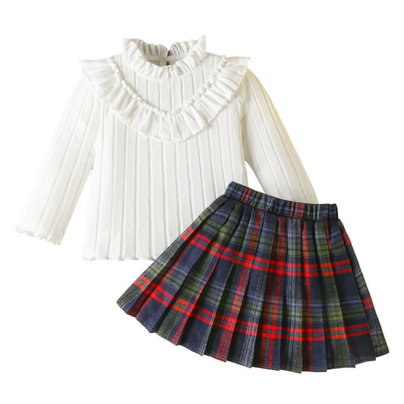 Caqnni Toddler Girls Fall Patchwork Outfits Kids Girls Long Sleeve Contrast Color Sweatshirt Tops and Sweatpants Pants Set Toddler Gift 3 6 12 18 24 Months 2T 3T Outfits,4-5 Years