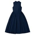 thumbnail image 1 of Caqnni Toddler Girls Spring Summer Rainbow Sleeveless Sundress for Little Girls,everyday casual Summer Beach Dress (7-8 Years,Navy), 1 of 8