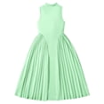 thumbnail image 1 of Caqnni Toddler Girls Spring Summer Rainbow Sleeveless Sundress for Little Girls,everyday casual Summer Beach Dress (9-10 Years,Green), 1 of 8