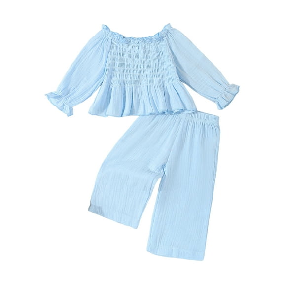 Toddler Boy Girl Pants Clothes Set, Long Sleeve Round Neck Contrast Color Sweatshirt + Casual Street Long Trousers 2PCS Long Sleeve Sweatshirts Jogger Pants Set 12-24 Months,3-4 Years