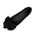 thumbnail image 1 of Caqnni Womens Flats Dress shoes Pointed Toe Slip on Office Shoes Casual Shoes Mary Jane Shoes (Black,39), 1 of 7