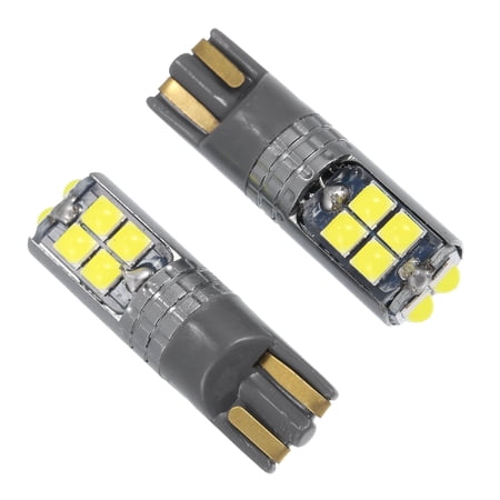 Car 10SMD T10 LED 3030 Chipset for Interior Lights Reading Lamp Dome Map Light White 2 Pcs