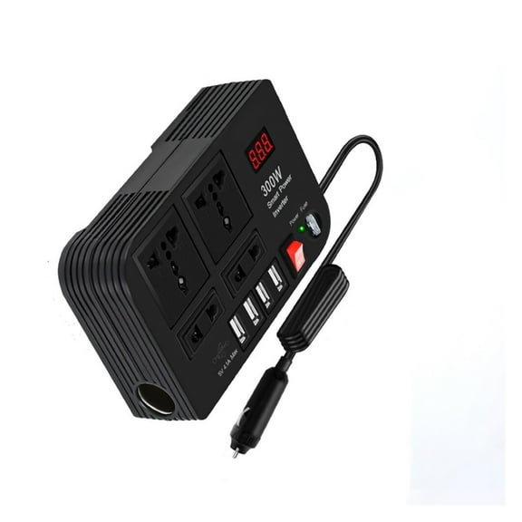 Car 12V 300W Car Inverter AC Power Converter Car Electrical Inverter Transformer ,High-efficiency Conversion