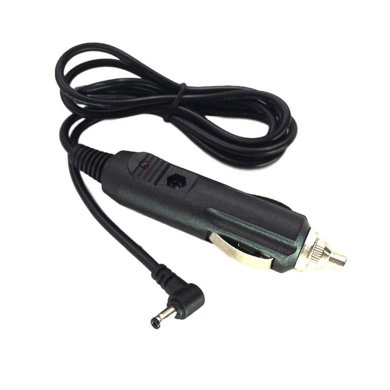Max Choice 12V DC Cigarette Lighter Adapter, 1.5m Spring Wire, 3A Current, Male Elbow Connector