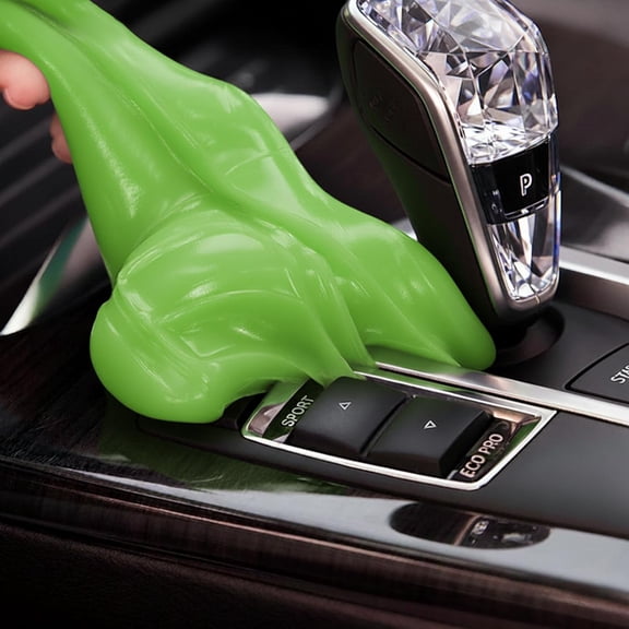 for Car 160g,Reusable Cleaning Putty for Interior Detailing PC Keyboard, Car Cleaning Supplies, Auto Detailing Tools, Car Slime for Dust Removal, Cleaning Kit(Green, 5.0 OZ)