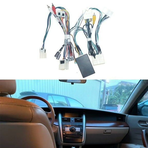 Car 16PIN For Android Power Cable Adapter with Canbus Box For Nissan For Teana
