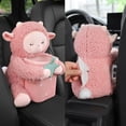 thumbnail image 1 of Car 2 in 1 multi-function Tissue Boxes  accessories Car  Tissue Bag Box Plush holder cover Auto Toys Interior Decoration (style7), 1 of 7