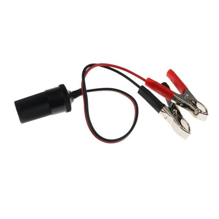 crocodile clip cigarette lighter Car 30A Battery Copper Alligator Crocodile Clip Cigarette Lighter Socket