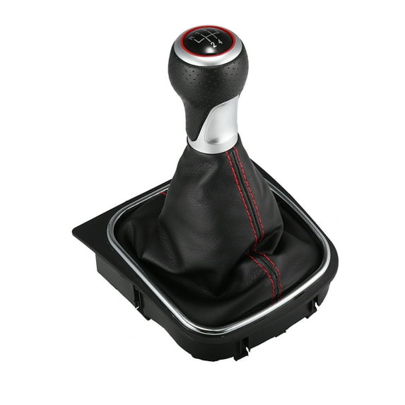 Car 5 Speed Gear Shift Stick Knob Handle Shifter Gaiter Boot Cover for VW Golf 5 6 Plus for VW Jetta 3 for VW Scirocco 3