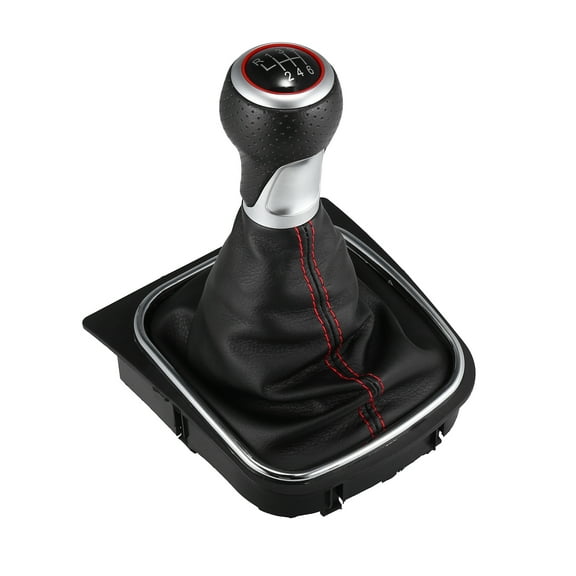 Car 6 Speed Gear Shift Stick Knob Handle Shifter Gaiter Boot Cover for VW Golf 5 6 Plus for VW Jetta 3 for VW Scirocco 3