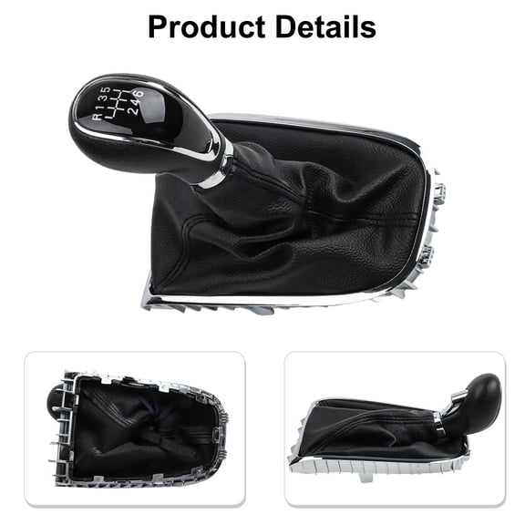 Car 6 Speed Gear -Stick Knob With Boot Gaiter For Buick For Excelle GT/-XT For Opel For Astra 2009-2014 OE 55577540