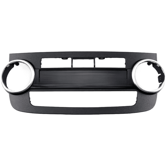 Car A/C Air Conditioning Panel Frame for Honda CR-V 2007-2012, Plastic and Metal Center Console for DASH Kit Replacement, Black