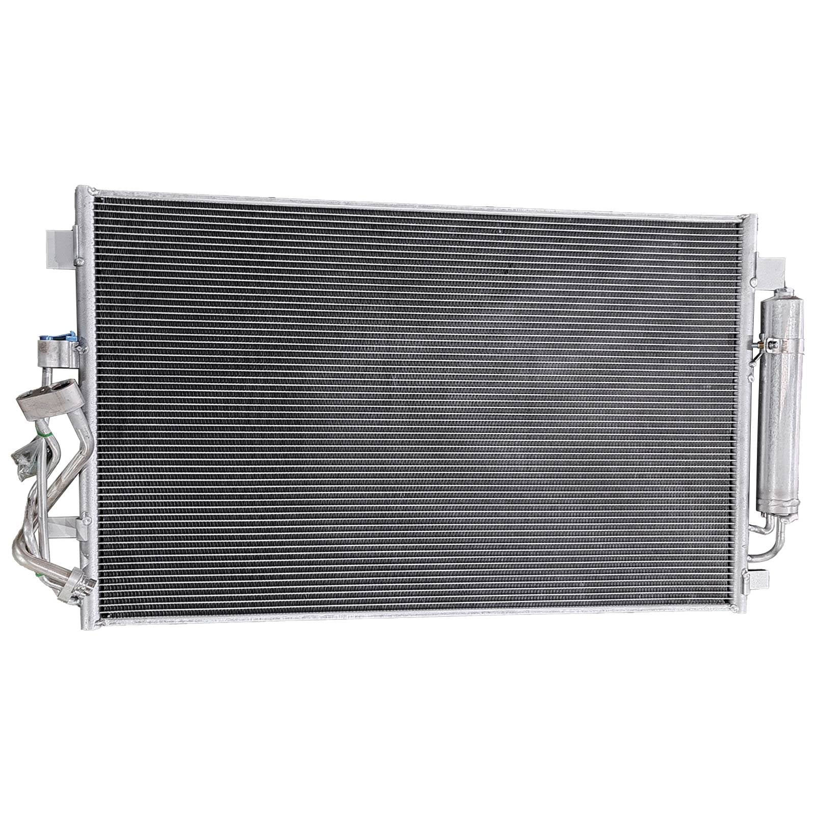 Car AC A/C Air Conditioning Condenser w/Receiver Drier 92100JN20A ...
