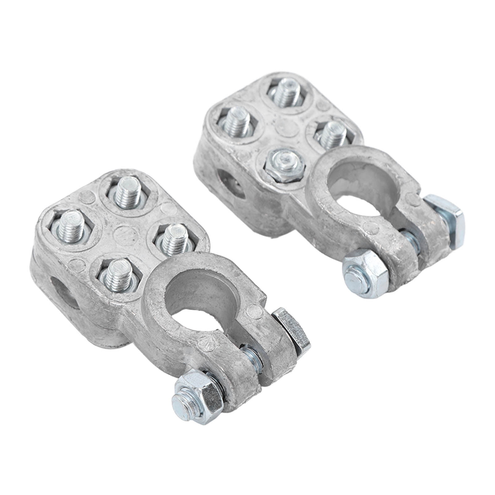Car AWG Battery Terminals, Reduce Voltage Distortion Zinc Alloy Clamp