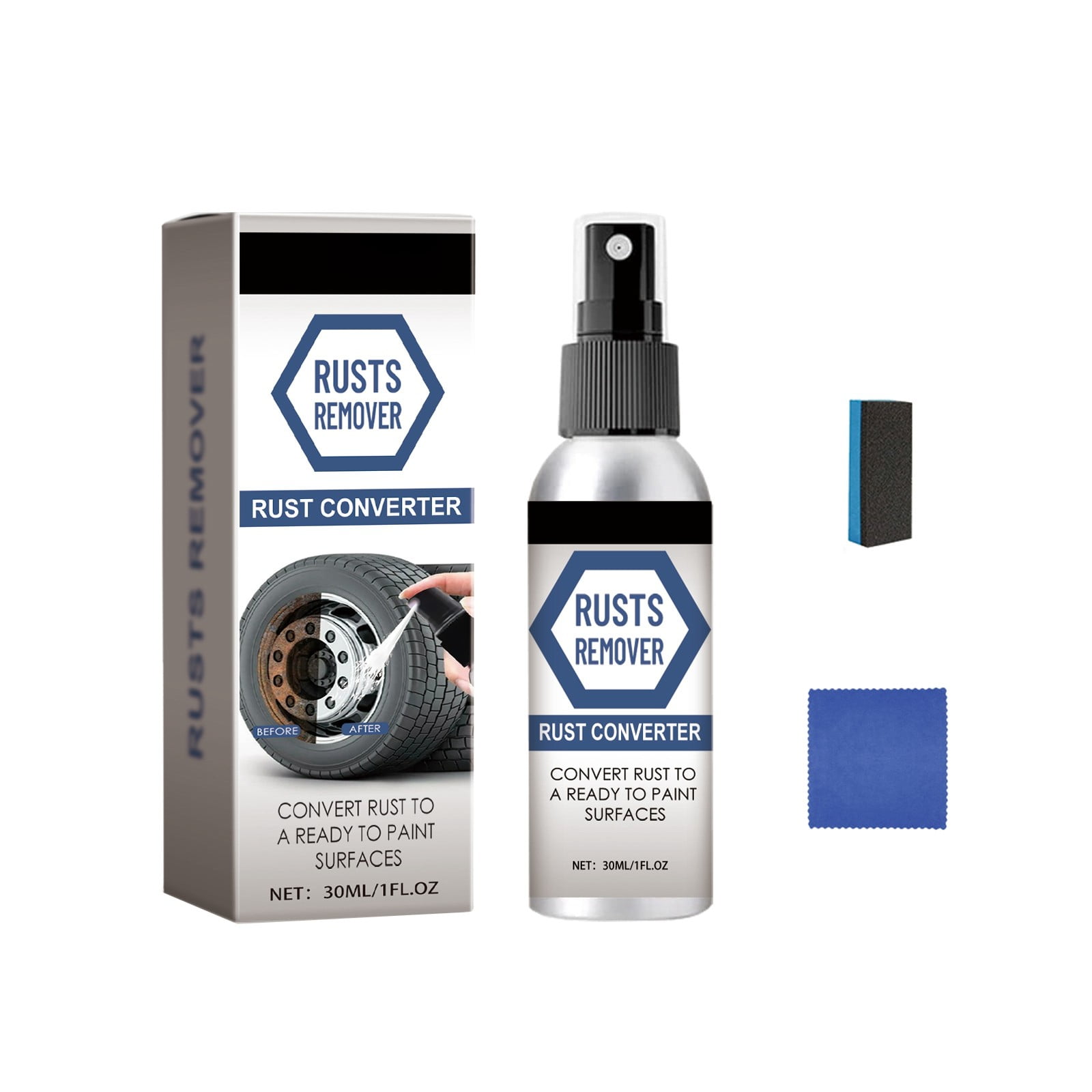 Car Accessories, 30ml Car Tire Removal Spray For Removal Aging And